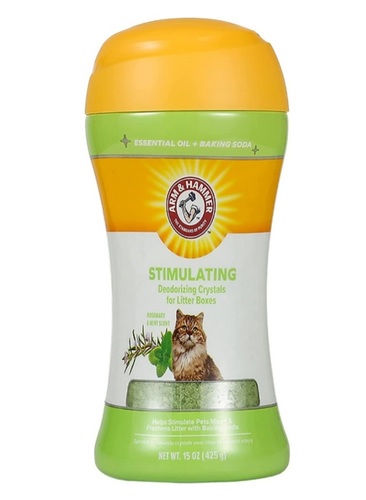 מבשם ומנטרל ריח לארגז חול Arm&Hammer  בניחוח רוזמרין ומנטה