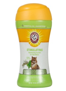 מבשם ומנטרל ריח לארגז חול Arm&Hammer  בניחוח רוזמרין ומנטה 425 גרם