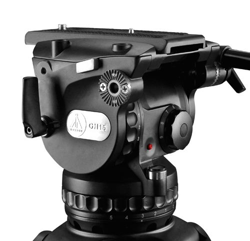 קיט חצובת וידאו סיבי פחמן עם ראש E-Image EG15C