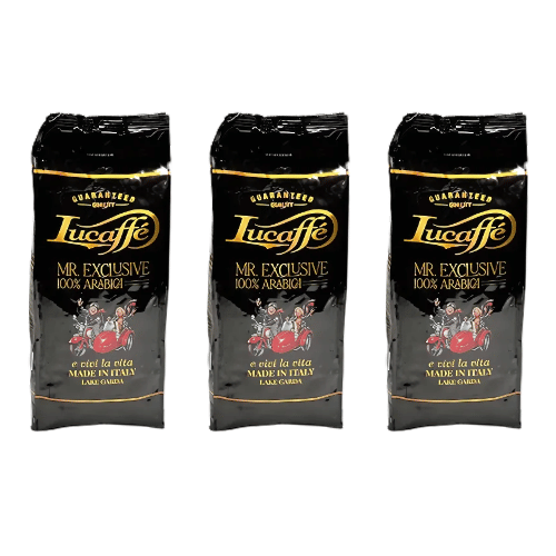 3 ק"ג פולי קפה של לוקפה מיסטר אקסקלוסיב Lucaffe Mr. Exclusive Beans