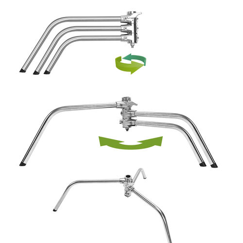 חצובת C-Stand עם זרוע BOOM דגם GVM C360