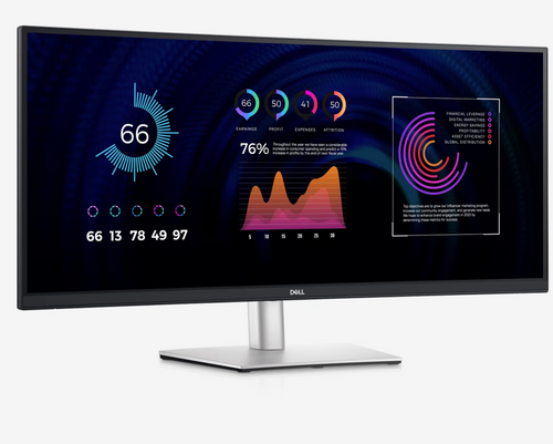 מסך מחשב ‏34 ‏אינטש Dell P3424WE UWQHD דל