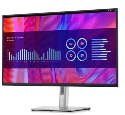 מסך מחשב ‏31.5 ‏אינטש Dell USB-C Hub Monitor P3223DE QHD דל