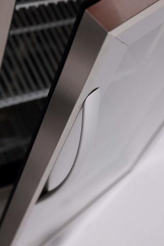 מקרר תצוגה שתי דלתות עשוי נירוסטה LG305H