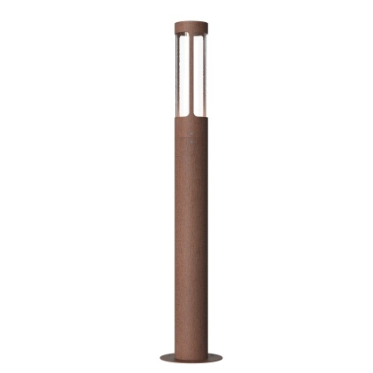 עמוד תאורה חום Corten  