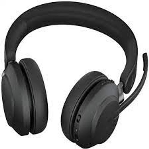 אוזניות אלחוטיות Jabra Evolve2 75​ Link380a MS Stereo StandBlack​