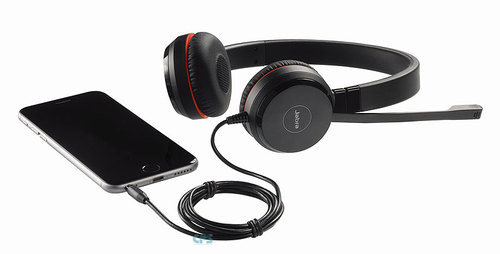 אוזניות חוטיות Jabra Evolve 30 headset 