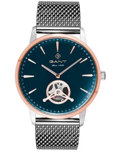 GANT G153010 גברים מסגרת רוזגולד רקע כחול