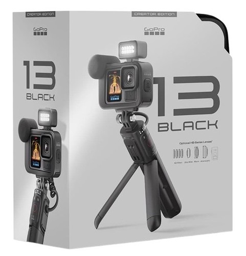 מצלמת אקסטרים GoPro Hero13 Black Creator Edition
