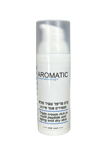 קרם טריפל עשיר מולטי פפטידים אנטי אייג'נג 50 מ