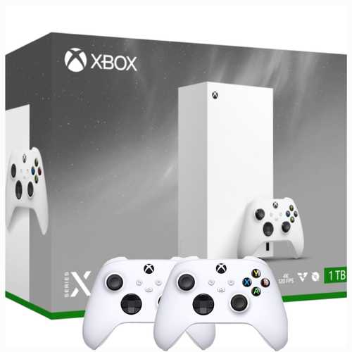 MICROSOFT XBOX SERIES X 1TB DIGITAL EDITION + 2 CONTOLLERS מיקרוסופט