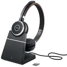 אוזניות אלחוטיות Jabra Evolve 65 incl. charging stand MS Stereo