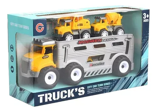 מוביל מכוניות איכותי עם 3 מכוניות