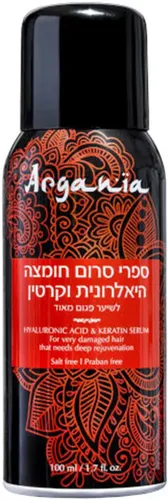 ספריי סרום חומצה היאלרונית וקרטין (100 מ