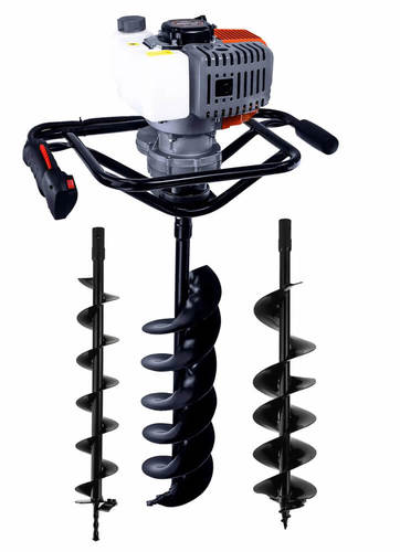 מקדח אדמה מוטורי 300mm 42.7cc עם 3 מקדחים מתנה