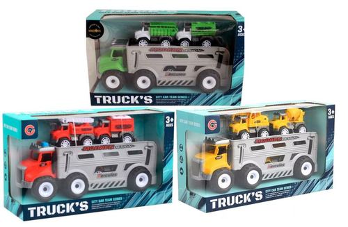 מוביל מכוניות איכותי עם 3 מכוניות