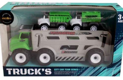 מוביל מכוניות איכותי עם 3 מכוניות