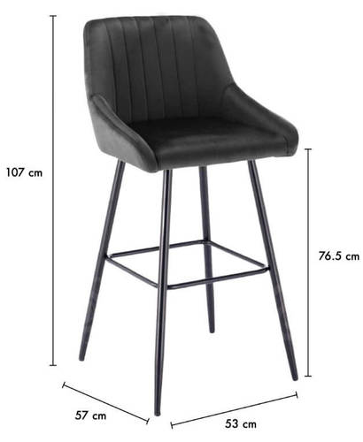 כסא בר דגם HR 180