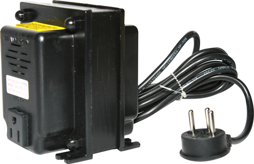 שנאי ממיר מתח תקן ישראלי 110-220V 500W