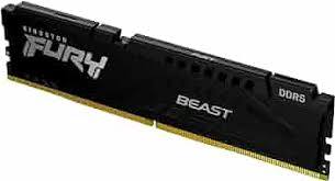 זכרון 16GB 4800 DDR5 CL38 FURY BLACK KINGSTON
