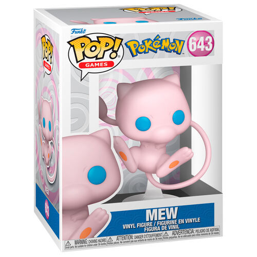 בובת פופ משחקים: פוקימון - מיו - Funko POP! Games: Pokemon - Mew #643