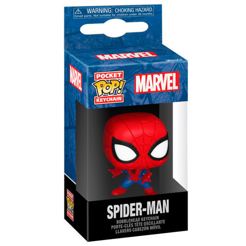 מחזיק מפתחות פופ מארוול: ספיידר-מן - Funko POCKET POP! Marvel: Spider-Man