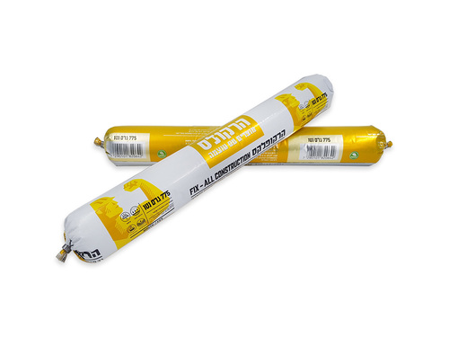 הרקופלקס לבן Fix All Construction – חומר איטום לשימוש פנימי וחיצוני | 775 גרם
