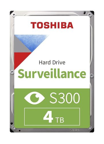 דיסק פנימי 3.5 TOSHIBA BULK HDD S300 SURVEILLANCE 4TB ׂSMR