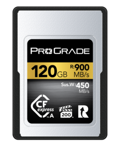 כרטיס זיכרון ProGrade 120GB CFexpress Type A Gold