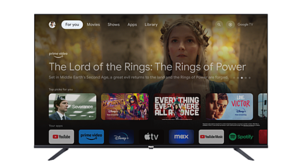מסך MAG 75" TV UHD GOOGLE TV GTV75D23