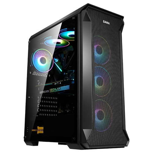 מארזI3 SAMA USB-Q + ספק300W