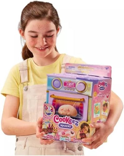 קוקיז Cookeez Makery: תנור לאפיית בובת פרווה אינטראקטיבית - סגול