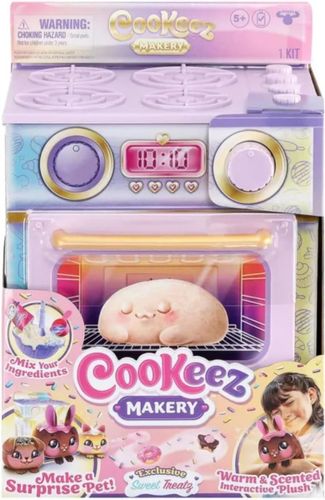 קוקיז Cookeez Makery: תנור לאפיית בובת פרווה אינטראקטיבית - סגול
