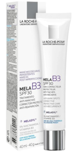 MELA B3 SPF30 | קרם נגד כתמים כהים | למראה גוון עור אחיד | מכיל 40 מ"ל |  לה רוש פוזה | LA ROCHE POSAY 