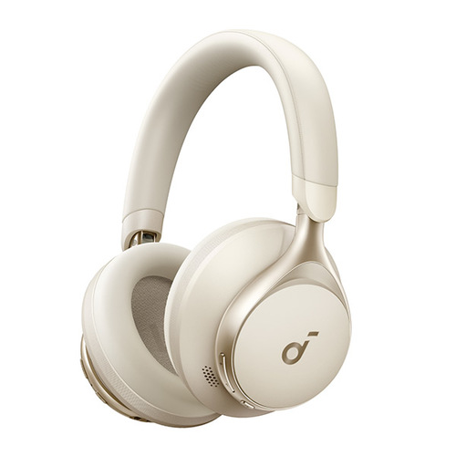 אוזניות קשת Soundcore Space One On-Ear Anker בצבע לבן