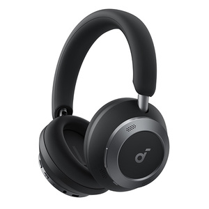 אוזניות קשת Soundcore Space One Pro On-Ear Anker בצבע שחור