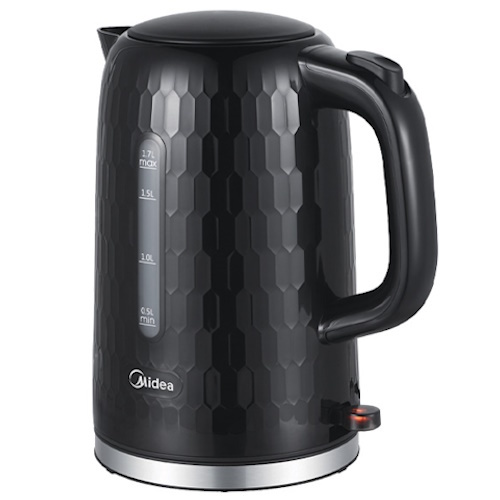 קומקום חשמלי 1.7 ליטר Midea דגם MK-17D19A2 שחור