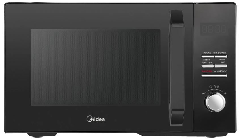 מיקרוגל דיגיטלי 25 ליטר Midea דגם AM9P022MX שחור