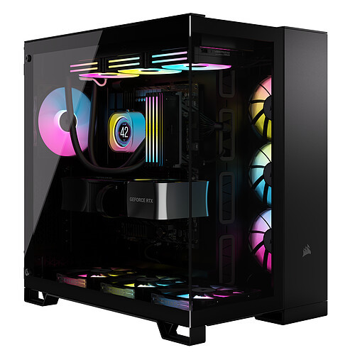 מארז CORSAIR 6500X MID TOWER GLASS שחור