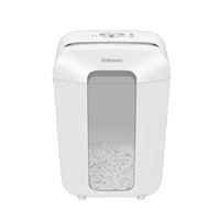 מגרסת נייר LX25 SHREDDER דפים 6 לדקה מיכל 11 ליטר CUT זמן ריצה 3 הפעלה/30 מנוחה WHITE SHREDDER