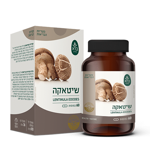 כמוסות שיטאקה | Lentinula edodes