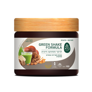 אבקת פורמולת גרין שייק | GREEN SHAKE FORMULA