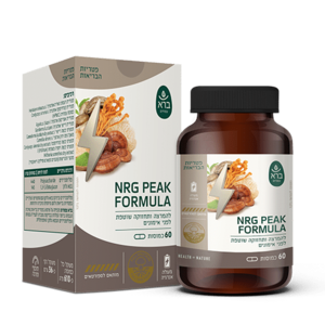 כמוסות פורמולת אנרג׳י | NRG PEAK FORMULA