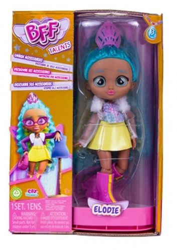 בובת BFF עונה 3 מסדרת קריי בייביז עם פריטי לבוש ואביזרי הפתעה - אלודי