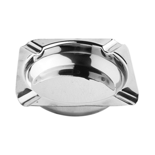 מאפרה מרובעת  נירוסטה 12 ס"מ 024441 Y.C