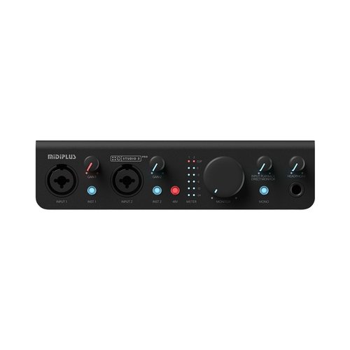 כרטיס קול MiDiPlus Studio 2 pro