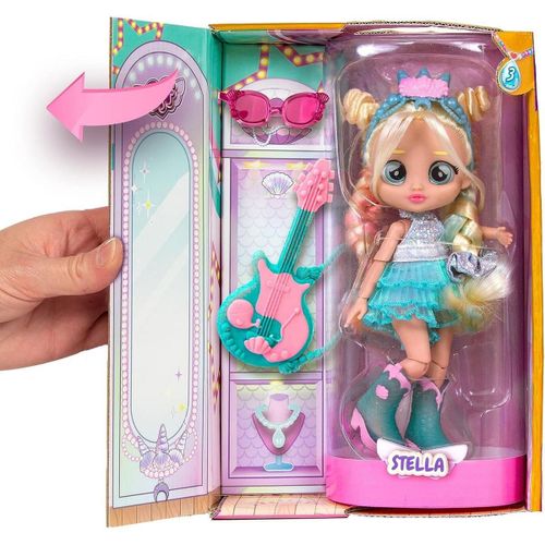 בובת BFF עונה 3 מסדרת קריי בייביז עם פריטי לבוש ואביזרי הפתעה - סטלה