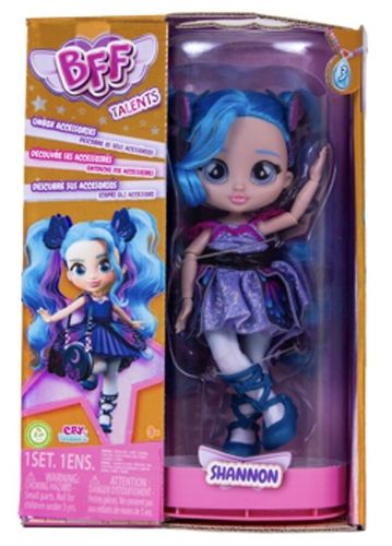 בובת BFF עונה 3 מסדרת קריי בייביז עם פריטי לבוש ואביזרי הפתעה - שאנון