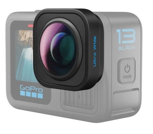 עדשה רחבה Ultra Wide Lens Mod למצלמת GoPro HERO13 Black