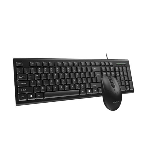 סט מקלדת+עכבר ערבית USB MEETION MT-C100